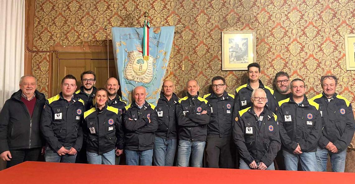 Nuovo Gruppo comunale di Protezione civile: consegnate divise e attestati ai primi volontari