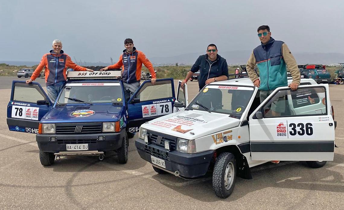 Verifiche effettuate: tutto pronto per l&rsquo;imbarco verso il &ldquo;Panda Raid&rdquo;