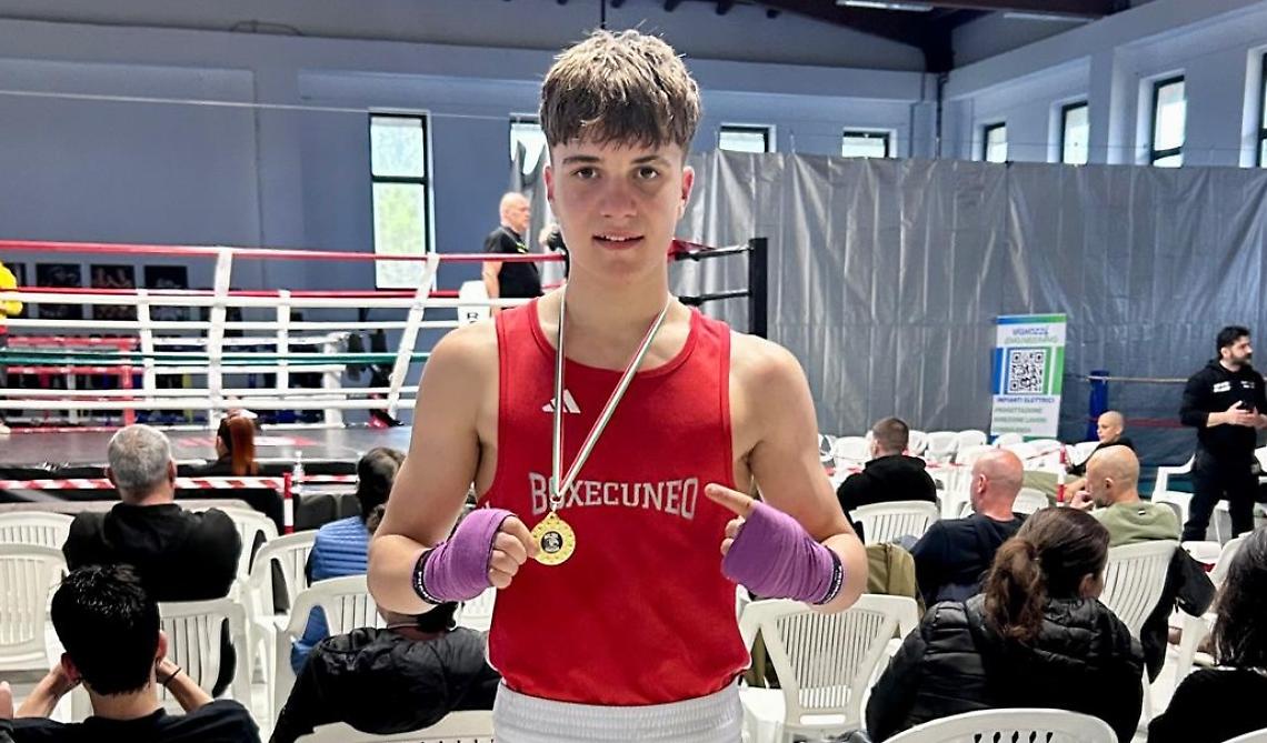 Matteo Beltramone campione regionale: &laquo;La Boxe a Cuneo c'&egrave; e colpisce duro&raquo;
