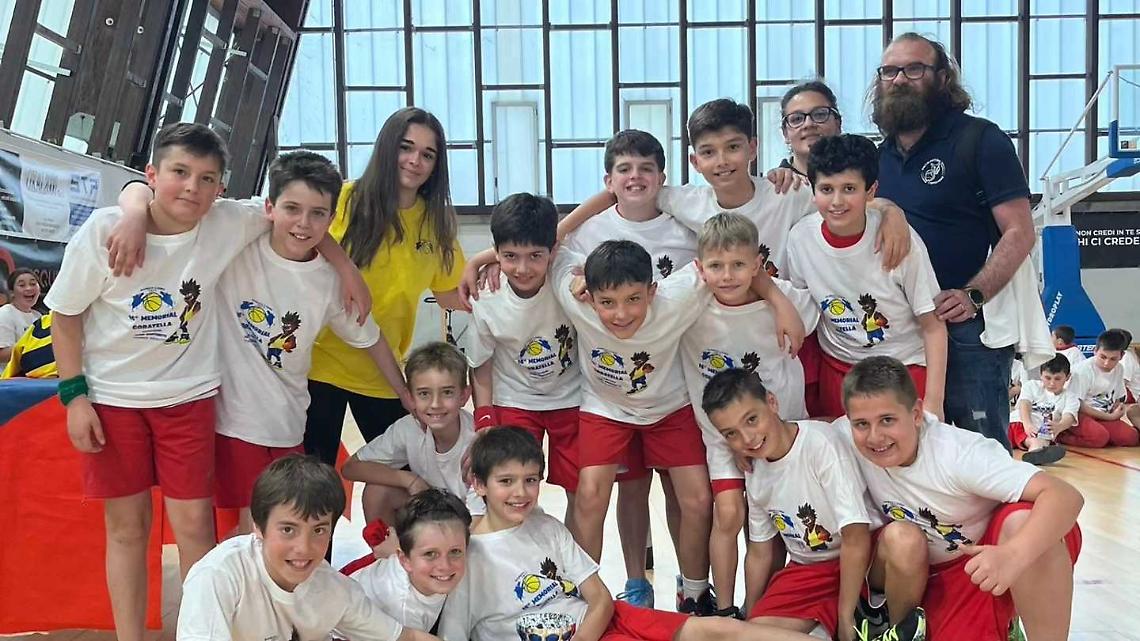 I piccoli cestisti fariglianesi imbattibile in Liguria 