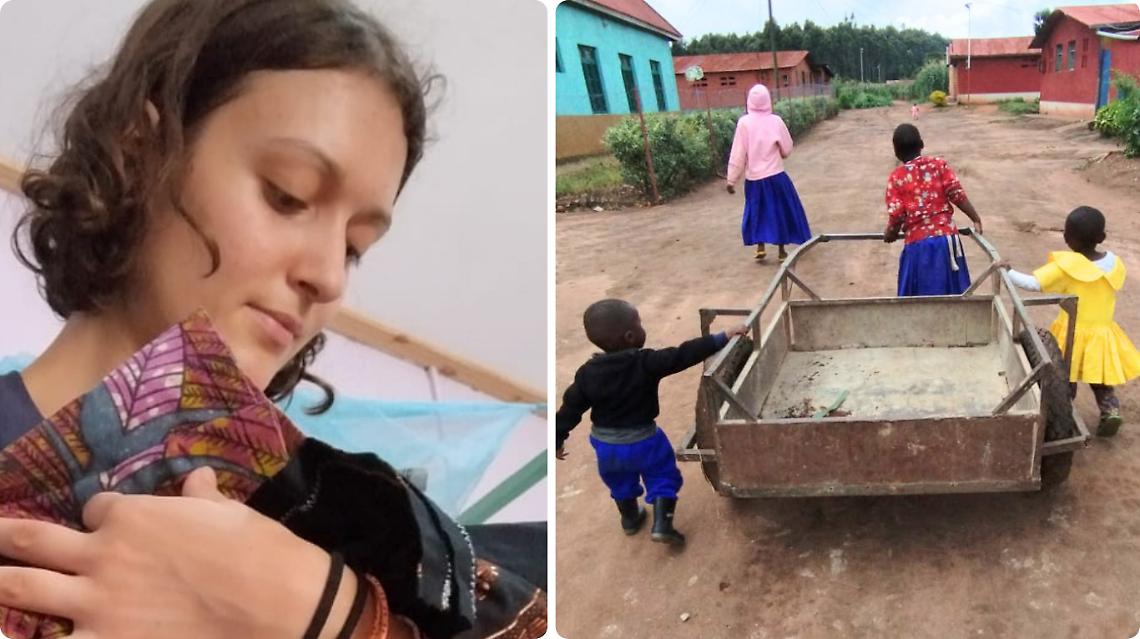 A 22 anni tra prematuri e orfani della Tanzania: Anna e il viaggio che non si dimentica