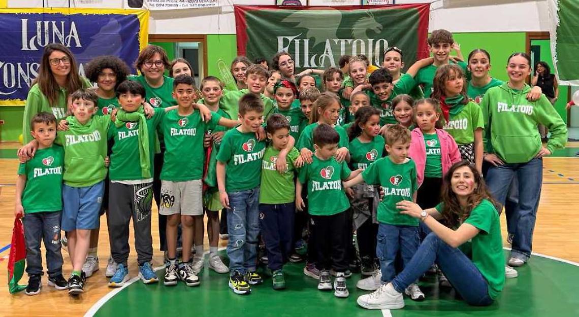 Palio dei Rioni, esplode la sfida: i baby campioni del Filatoio volano in testa