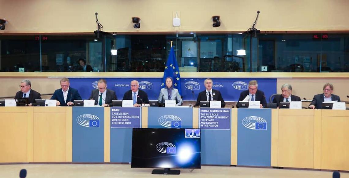 Maryam Rajavi al Parlamento europeo: &laquo;Agite per per fermare le esecuzioni in Iran&raquo;