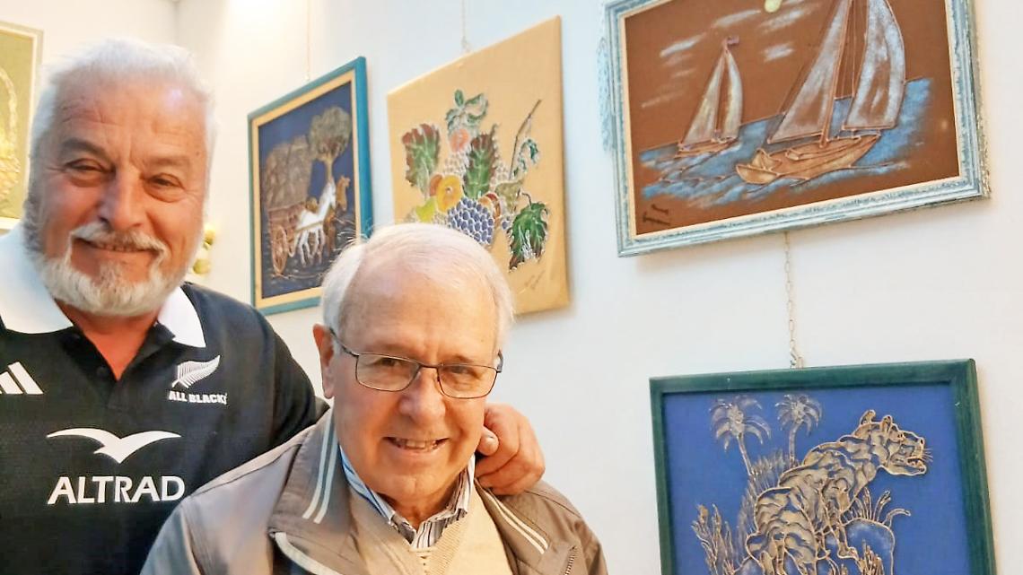 Mister Gasperini ha un cugino artista....ed espone a Niella Tanaro