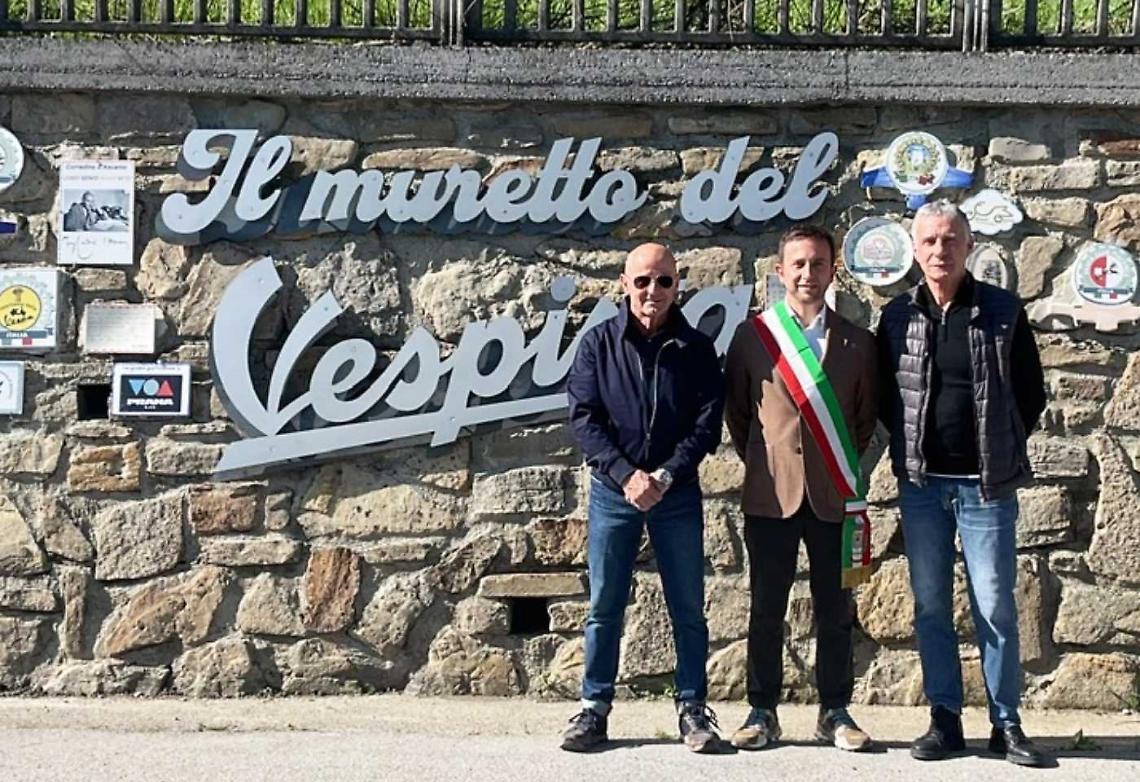 Nasce il Muretto del Vespista: punto di incontro per club e appassionati della mitica Vespa