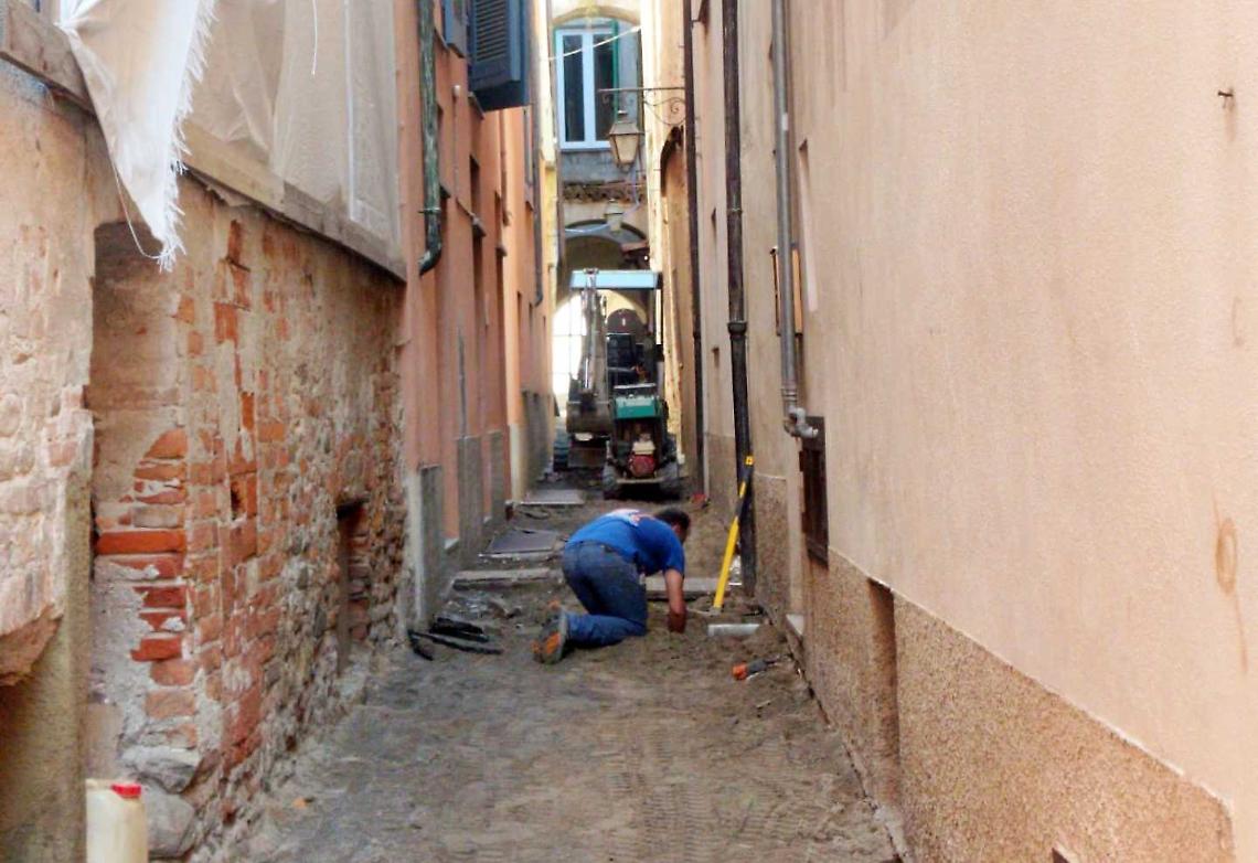 Continuano i lavori di restyling al centro storico