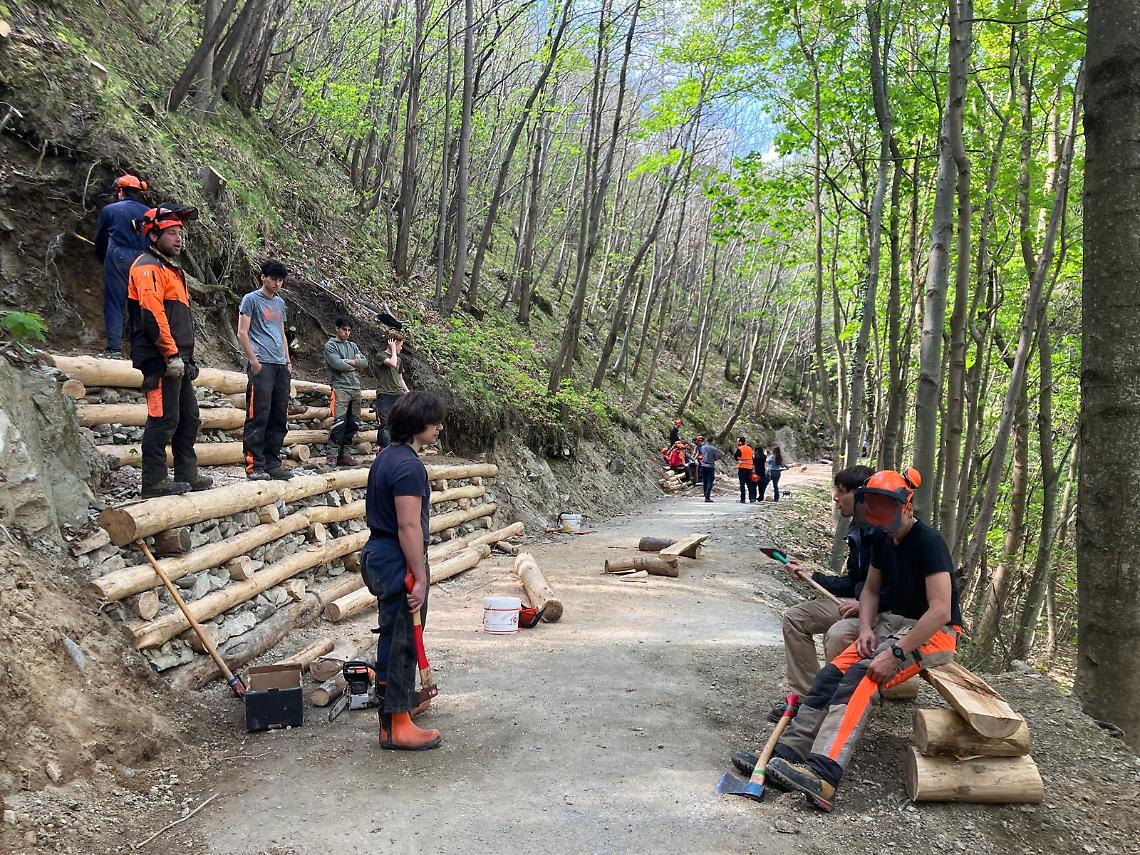 La Forestale di Ormea diventa capitale nazionale dei giovani talenti della montagna