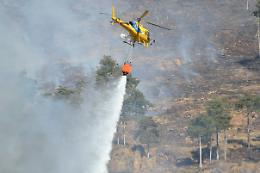 Incendi: dichiarato lo stato di massima pericolosità in tutto il Piemonte