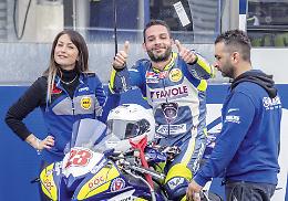 Cristian Fassi pronto a scendere in pista a Misano nel week-end della SBK!