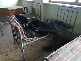 Peveragno: incendio nell'ex collegio di Madonna dei Boschi