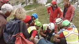 Tratto in salvo lo speleologo intrappolato sul Marguareis