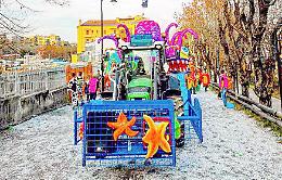 Sar&agrave; una &ldquo;Sagra dell&rsquo;uva&rdquo; di Carr&ugrave; dal fascino vintage: tornano i carri allegorici