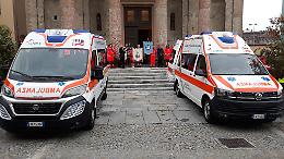Due nuove ambulanze per i "Volontari del soccorso" di Dogliani