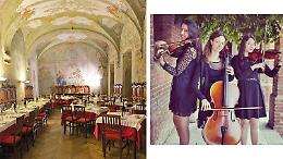 Cenone di Capodanno con concerto d'archi alla "Tavola del Chiostro"