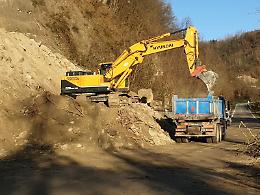 Dopo la grande frana, riaperta oggi la strada tra Dogliani e Monforte