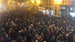 Silenzio e candele per Lidia Rolfi