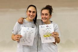 Giulia Baldizzone ed Elisa Avico: "pumine che brillano", convocate dalla Federazione