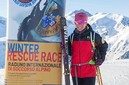 Soccorritrice, mamma e campionessa: Katia Tomatis "testa" la Winter Rescue Race