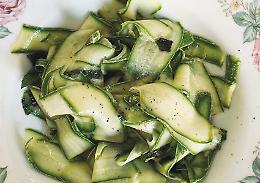 LE RICETTE DI DEBORA - Zucchine crude marinate