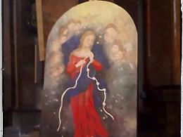 Dogliani: la "Madonna che scioglie i nodi", ecco l'ultima opera di Teresita Terreno