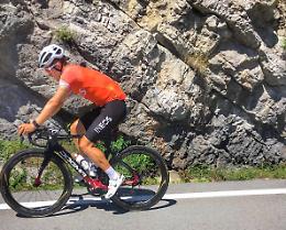 L'ex campione del mondo Michał Kwiatkowski in Val tanaro testa la Milano-Sanremo