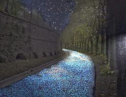 Dogliani: collegare il borgo a Castello con un percorso luminescente?