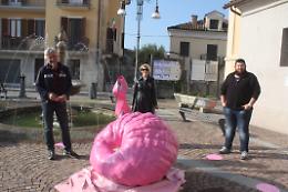 Piozzo, una zucca rosa nella lotta contro il tumore: «Con il Covid è tutto più complicato»
