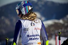 Sci alpino: Marta Bassino si allena per la Coppa del Mondo sulle piste di Artesina