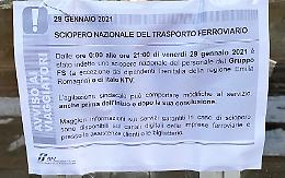 «Vi sembra accettabile uno sciopero dei treni in questo periodo così difficile?»