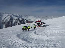 Scialpinista ferito sulla Bisalta, ma nella chiamata d'emergenza non si fa cenno alla valanga
