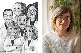 Gli “Eroi italiani ai tempi del Covid” illustrati da Valentina Basso
