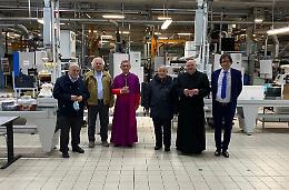 Il vescovo Egidio in visita alla comunità di Bene Vagienna