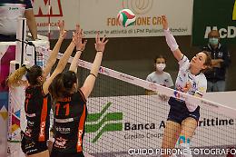 Dopo una grande battaglia, la Lpm Bam si arrende ancora contro Macerata