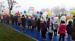 “Festa degli alberi” con i bimbi nel nuovo parco di Magliano, agli Zucchi