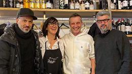 Samuel dei Subsonica a pranzo "da Lele" a Murazzano