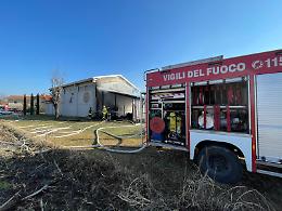 Incendio ai Trucchi di Morozzo, muore un cane