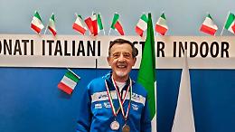 Bruno Sarale super, doppia medaglia agli Italiani Master di Ancona