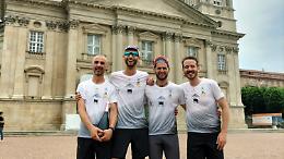 I fantastici quattro dell’"Intervall": da Pagno a Vicoforte in 52 ore