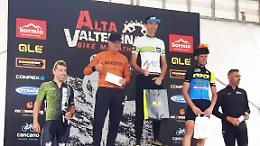 Matteo Gagino campione alla maratona in mountain bike