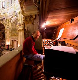 Vicoforte: L’addio a Massimo Rovere, organista in Basilica