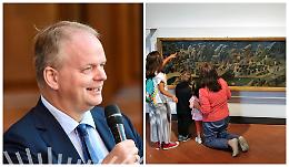 Schmidt a Dogliani: «Agli Uffizi abbiamo abbassato i quadri che piacciono ai bambini»