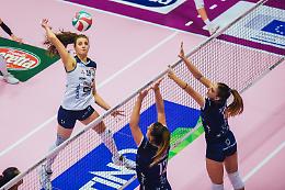 Trento troppo forte: la Lpm Bam va ko 3-0 nel turno infrasettimanale
