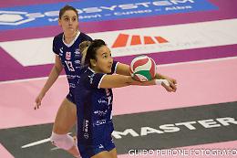 Pronostico rispettato: la Lpm Bam Mondovì supera il Club Italia in tre set