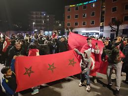 Marocco alle semifinali dei Mondiali: a Mondovì grande festa - FOTOGALLERY
