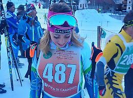 Laura Restagno è terza assoluta agli Italiani Alpini di Bagni di Vinadio