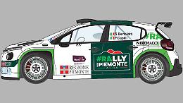 Il villanovese Simone Bertolotti porta i colori del Rally Piemonte