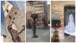 Sabato a Farigliano l'inaugurazione del "ciuché", con le sculture di Franco Alessandria
