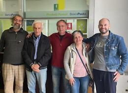 Belvedere Langhe: va in pensione lo storico postino Bruno Occelli
