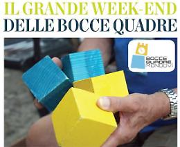 A Mondovì arriva il weekend delle Bocce Quadre: tre giorni, con grandi protagonisti
