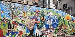 Caprauna: s’inaugura il mosaico-murales più grande d’Europa